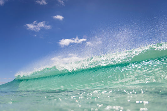 Summer Waves - Framed Canvas