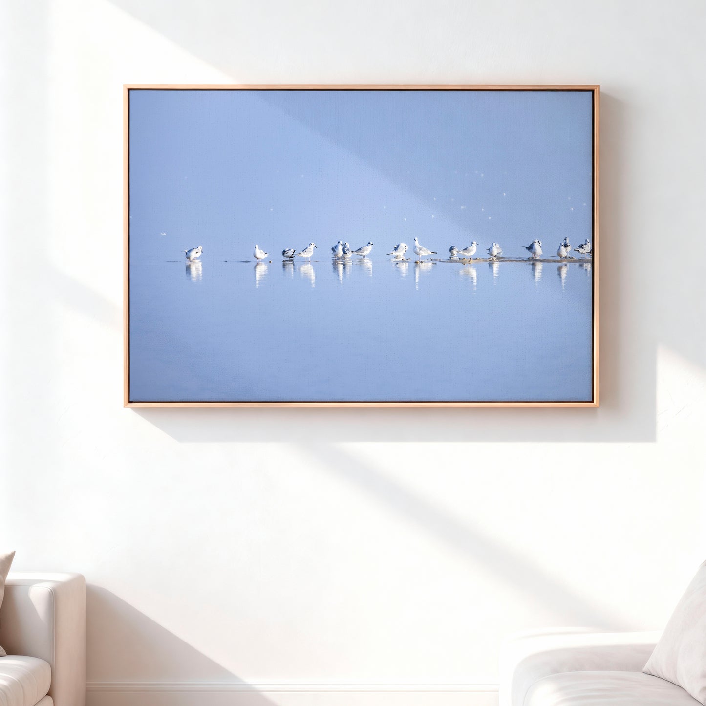 Morning Bird - Framed Canvas