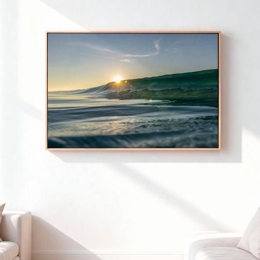 Chasing Light - Framed Canvas